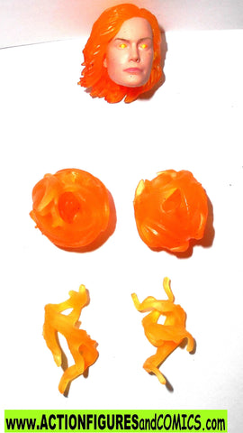 marvel legends CAPTAIN MARVEL Binary HEAD BURSTS dark phoenix part