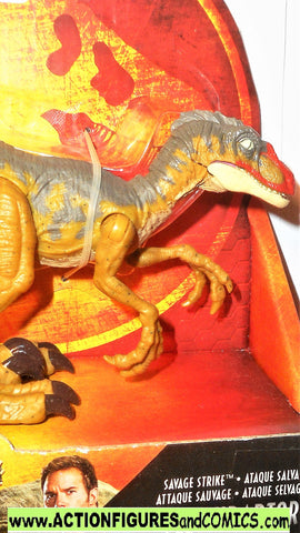 Jurassic World VELOCIRAPTOR 2018 dino rivals dinosaur park moc mib