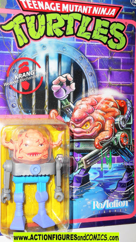 teenage mutant ninja turtles KRANG Reaction figures 2020 moc