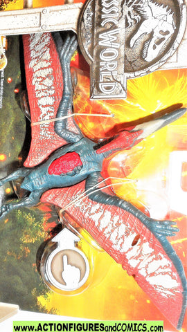 Jurassic World PTERANODON battle damaged 2018 dinosaur park moc mib