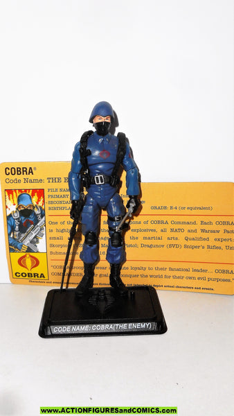 COBRA BAZOOKA TROOPER v1 GI Joe 25th Anniversary 2008 Hasbro EUR 21,78