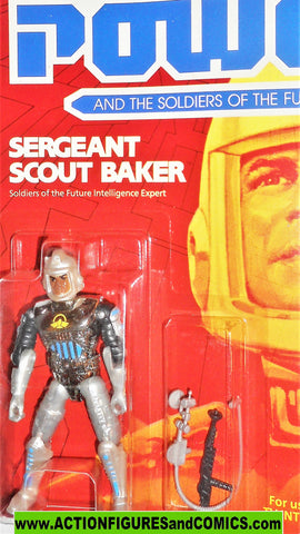 Captain Power SERGEANT SCOUT BAKER 1987 Soldiers of the Future moc