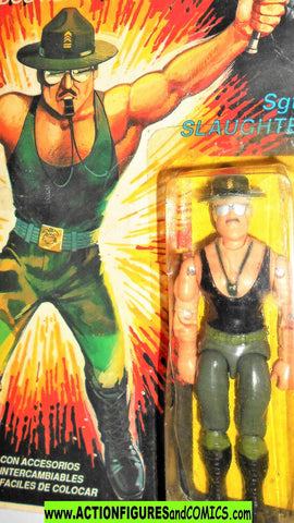 gi joe SGT SLAUGHTER 1985 1986 argentina plastirama gijoe g i moc