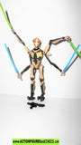 star wars action figures GENERAL GRIEVOUS four lightsaber attack 9 2005