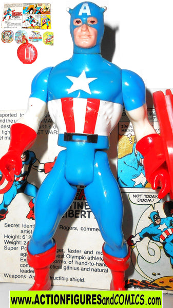 アメコミ secret wars mattel captain america 1984 Marvel Super Heroes Secret Wars Captain America Mattel 1984