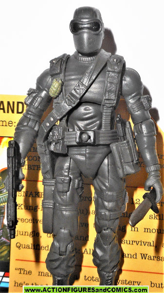 gi joe SNAKE EYES 2007 v28 25th anniversary
