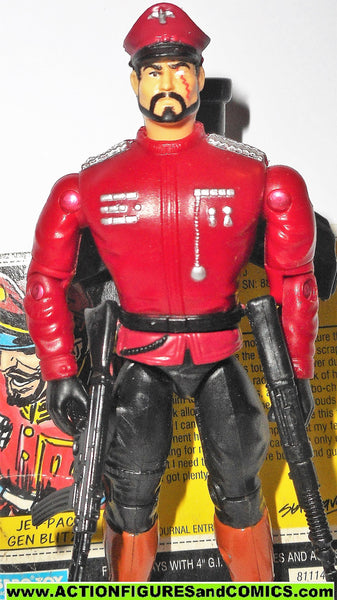 Gi joe GENERAL BLITZ sgt savage JET PACK 1994 gijoe g i 100