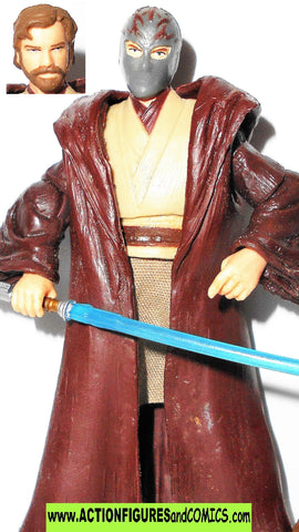 star wars action figures OBI WAN KENOBI Sith Prisoner 30th comic packs