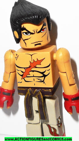 minimates  KAZUYA Tekken Street Fighter 2 X marvel capcom action figure