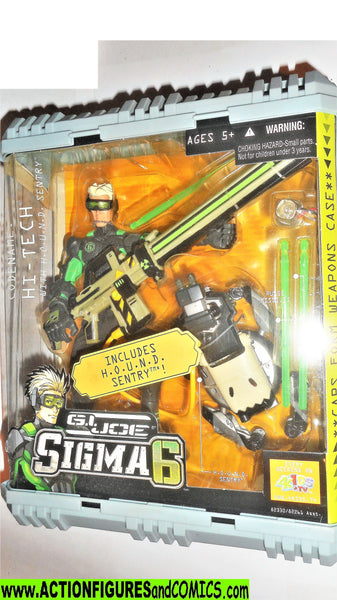G.I. Joe Sigma 6 HI-TECH with H.O.U.N.D. SENTRY 8 Inch Commando G.I. Joe Sigma 6 HI-TECH with H.O.U.N.D. SENTRY 8 Inch Commando
