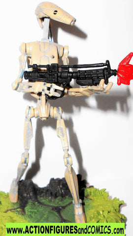 star wars action figures BATTLE DROID revenge of the sith episode 3 III