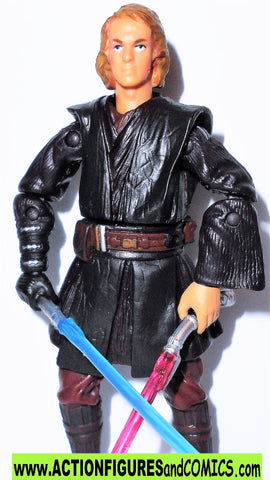 star wars action figures ANAKIN SKYWALKER 2005 lightsaber attack rots 2 ep 3