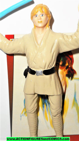 star wars action figures bend-ems LUKE SKYWALKER 1993 trading card
