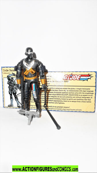 gi joe SNAKE EYES 2002 v12 complete bj's exclusive gijoe g i