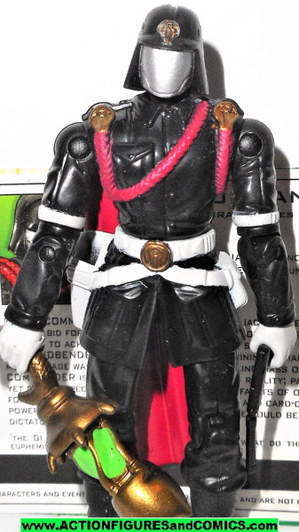 gi joe COBRA COMMANDER 2004 v17 complete valor vs venom vvv action