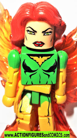 minimates PHOENIX Jean Grey green capcom x-men marvel universe