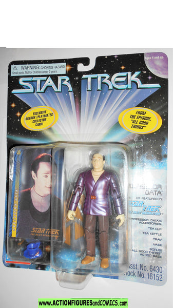 Star Trek DATA PROFESSOR 1997 All Good Things playmates tng moc