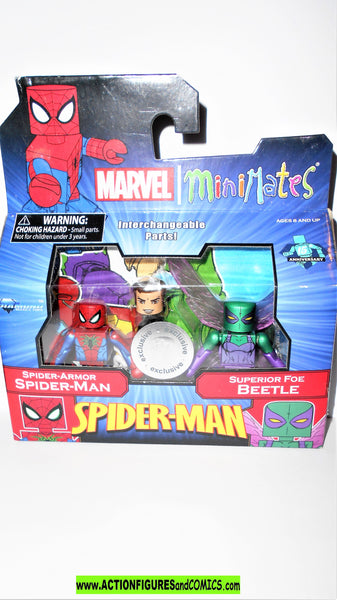 minimates SPIDER-MAN armor superior foe BEETLE marvel