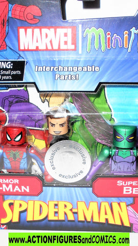 minimates SPIDER-MAN armor superior foe BEETLE marvel universe moc