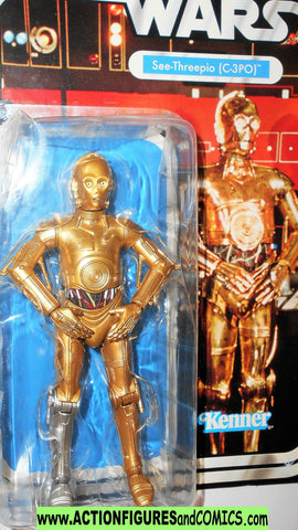 STAR WARS action figures C-3PO 6 inch black series 40 years moc 00