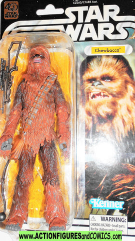 STAR WARS action figures CHEWBACCA 6 inch black series moc 00