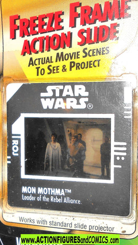 star wars action figures MON MOTHMA FREEZE FRAME 1998 Potf ff