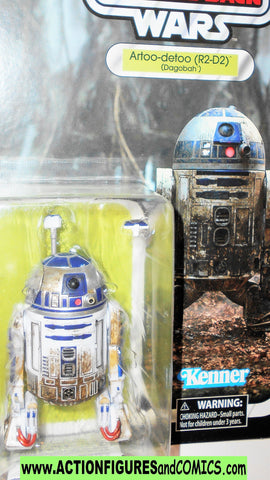 STAR WARS action figures R2-D2 dagobah 6 inch droid Black series moc