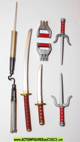 Gi joe STORM SHADOW sigma 6 six 8 inch Weapons Accessories 2006 gijoe