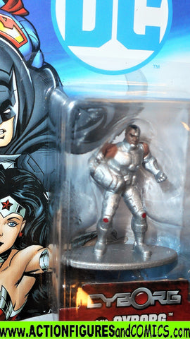 Nano Metalfigs DC CYBORG new 52 Justice League die cast metal dc12 moc
