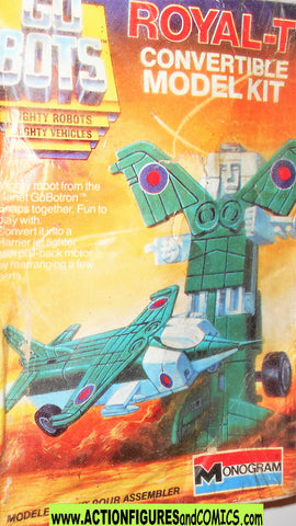 gobots ROYAL-T monogram model 1984 vintage transformers tonka moc mib