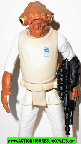 star wars action figures ADMIRAL ACKBAR 1997 complete power of the force potf