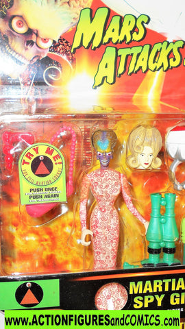 Mars Attacks MARTIAN SPY GIRL 1996 **Japan EXCLUSIVE** RED variant  moc