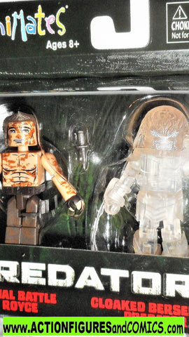 minimates Predator ROYCE final battle CLOAKED berserker movie aliens moc
