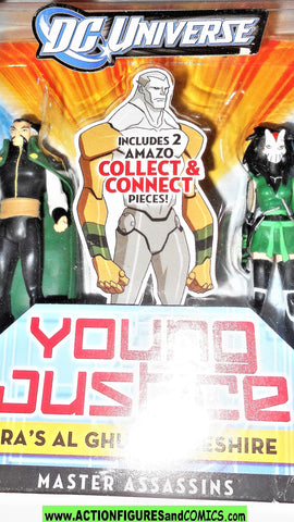 Young Justice RA'S AL GHUL CHESHIRE amazo baf 2 pack league moc mib