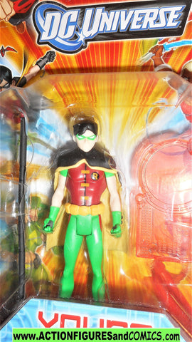 Young Justice ROBIN 4 inch dc universe justice league MOC MIP batman