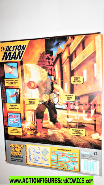 Action man POWER ARM NINJA 12 inch gi joe 1996 kenner cobra Action man POWER ARM NINJA 12 inch gi joe 1996 kenner cobra