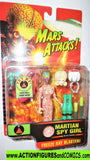 Mars Attacks MARTIAN SPY GIRL green gun 1996 Trendmasters movie moc