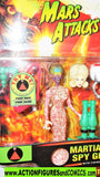 Mars Attacks MARTIAN SPY GIRL green gun 1996 Trendmasters movie moc