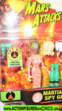 Mars Attacks MARTIAN SPY GIRL green gun 1996 Trendmasters movie moc