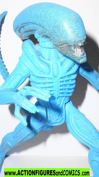 Aliens vs Predator kenner WARRIOR ALIEN BLUE complete Kaybee 1995