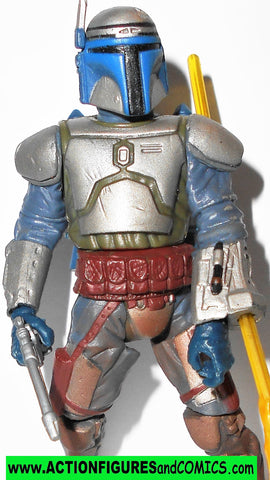 star wars action figures JANGO FETT final duel 2002 attack of the clones