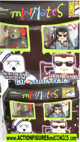 minimates Ghostbusters STAY PUFT glow dark PETER 2 moc