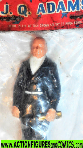 Presidents of the United States Marx #06 JOHN QUINCY ADAMS 1960's mib moc