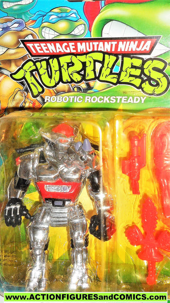 teenage mutant ninja turtles ROCKSTEADY ROBOTIC 1993 vintage 