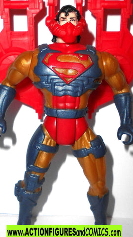 Superman Man of Steel SOLAR SUIT 1995 kenner toys action figures