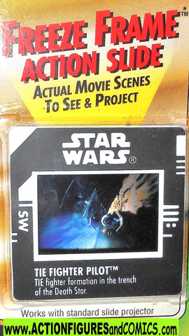 star wars action figures TIE FIGHTER pilot FREEZE FRAME 1998
