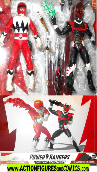 Power Rangers In Space Legacy - Red Ranger - Figurine Hasbro - Occasion
