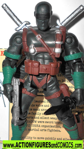 gi joe SNAKE EYES 2002 v11 repaint complete gijoe vs cobra gvc