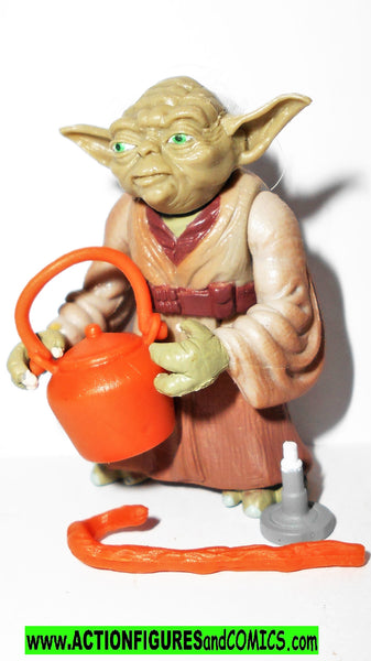 star wars action figures 1998 YODA flashback POTF