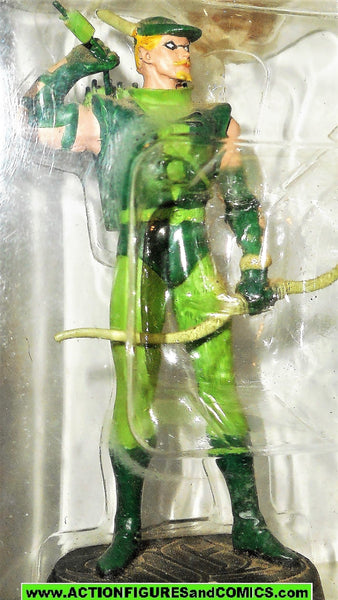 Figurine Green Arrow (Flèche Verte) Eaglemoss En Plomb - Collection DC Heroes N°9, Figurine Comme Neuve